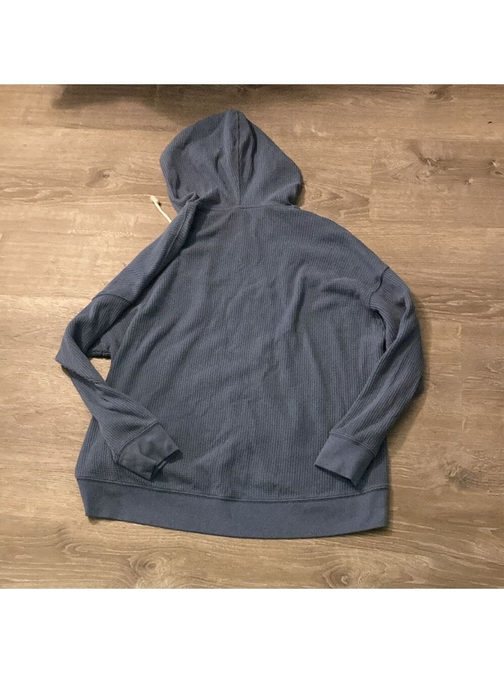 Aerie oversized waffle knit hooded pullover size medium - Picture 6 of 6